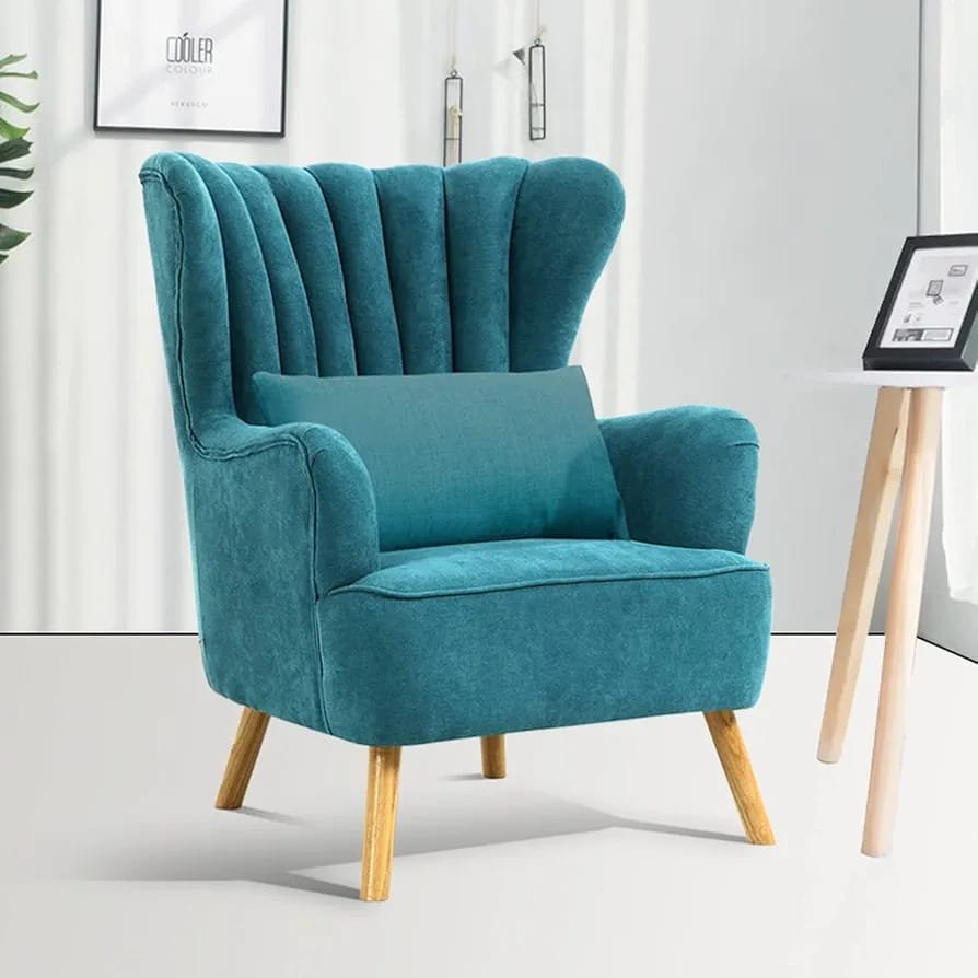 blue sofa