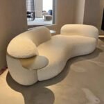 curved sofa